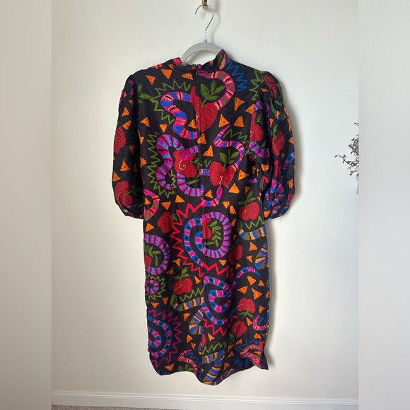 Farm Rio Snake Garden Midi Dress - Picture 5 of 6